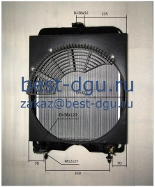 Радиатор Weifang 4100
