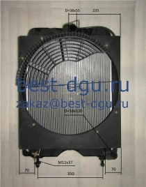 Радиатор  Weifang 4105