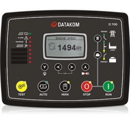 D-700 TFT-AMF-GSM Контроллер для генераторов (RS-485, Ethernet, GSM)