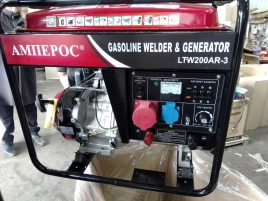 Генератор бензиновый сварочный Амперос LTW 200AR-3
