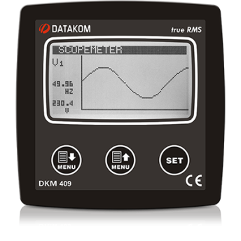 DKM-409-S4 Анализатор сети, 96х96мм, 2.9” LCD, RS-485, 31 гармоника, AC фото 1