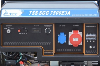Генератор бензиновый TSS SGG 7500E3A фото 5