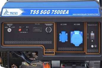Генератор бензиновый TSS SGG 7500EA фото 5