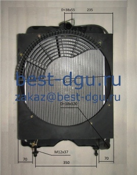 Радиатор Weifang 4100 фото 4