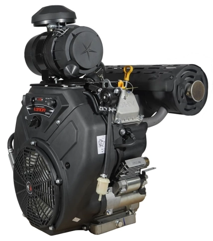 Двигатель бензиновый LC2V90FD (под шпонку 36,5 мм / фильтр цилиндр) Loncin  фото 1