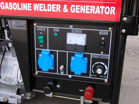 Генератор бензиновый сварочный Амперос LTW 200AR фото 4