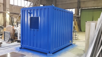 Поставка дизель-генератора 50 кВт ММЗ в цельносварном контейнере УБК-3